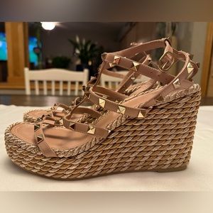 Brand new Valentino Wedge Shoes